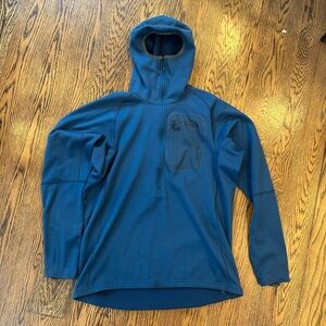 Sitka heavyweight hoodie Large Blue